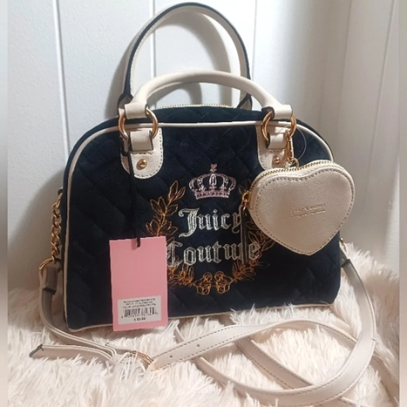Juicy Couture Handbags - Juicy Couture Royal Moment Bowler Bag NWT